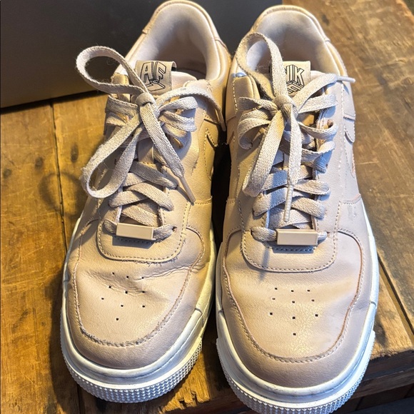 Nike air force one platform dusty pink! Size 9 women’s - Picture 1 of 7